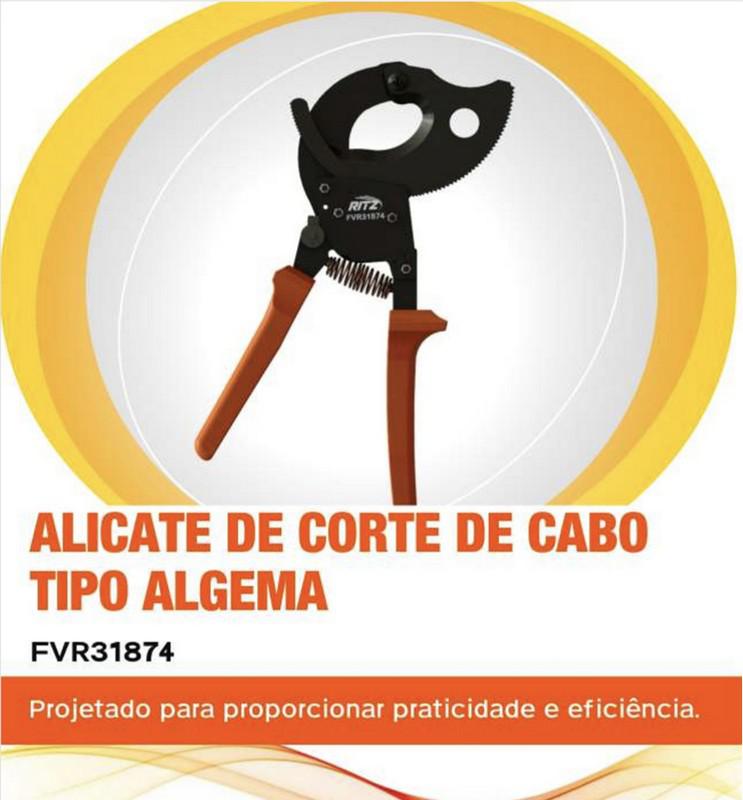 Alicate de Corte de Cabo Tipo Algema