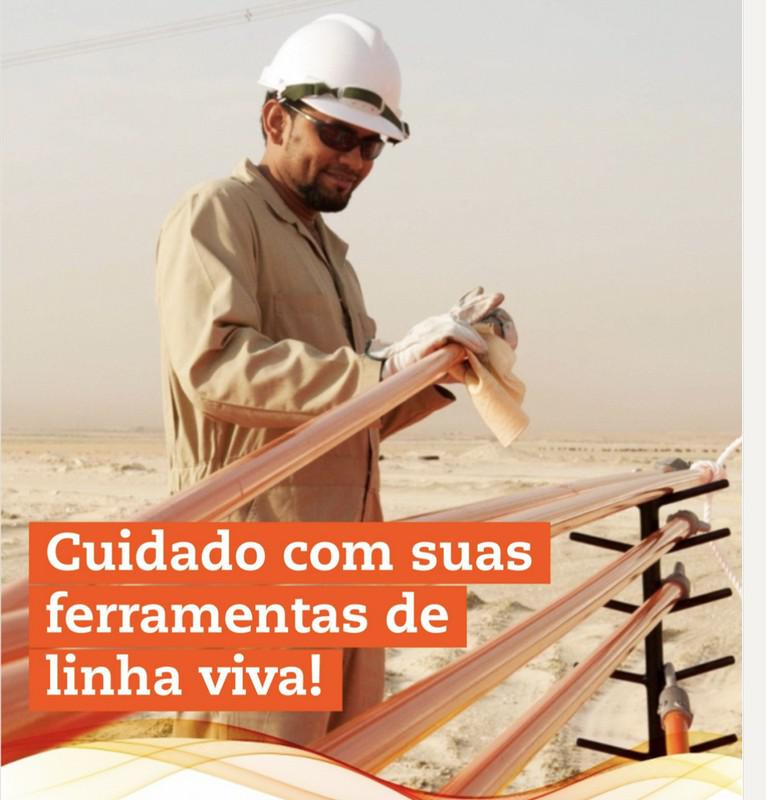 Cuidado com suas ferramentas de linha viva! É importante cuidar das ferramentas de linha viva para sua equipe.