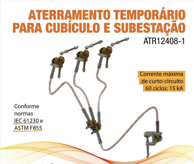 Conjunto de Aterramento Temporário para Cubículo e Subestações Ritz