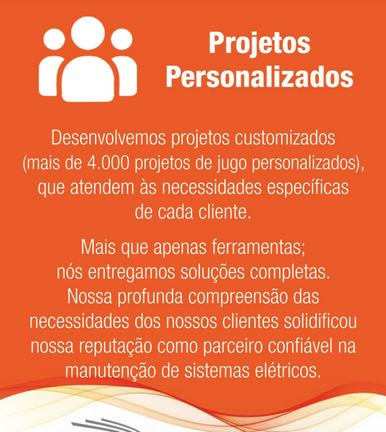 PROJETOS PERSONALIZADOS