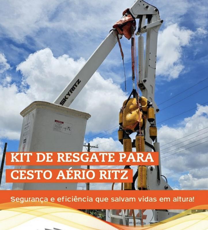 Segurança em Altura com a Ritz: Descubra Nosso Kit de Resgate para Cesta Aérea!