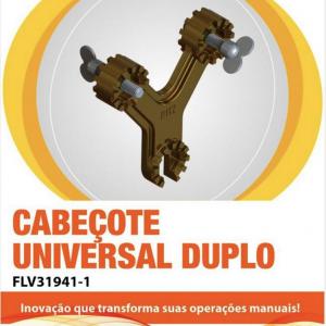 Cabeçote Universal Duplo Ritz: Maior eficiência em suas operações.